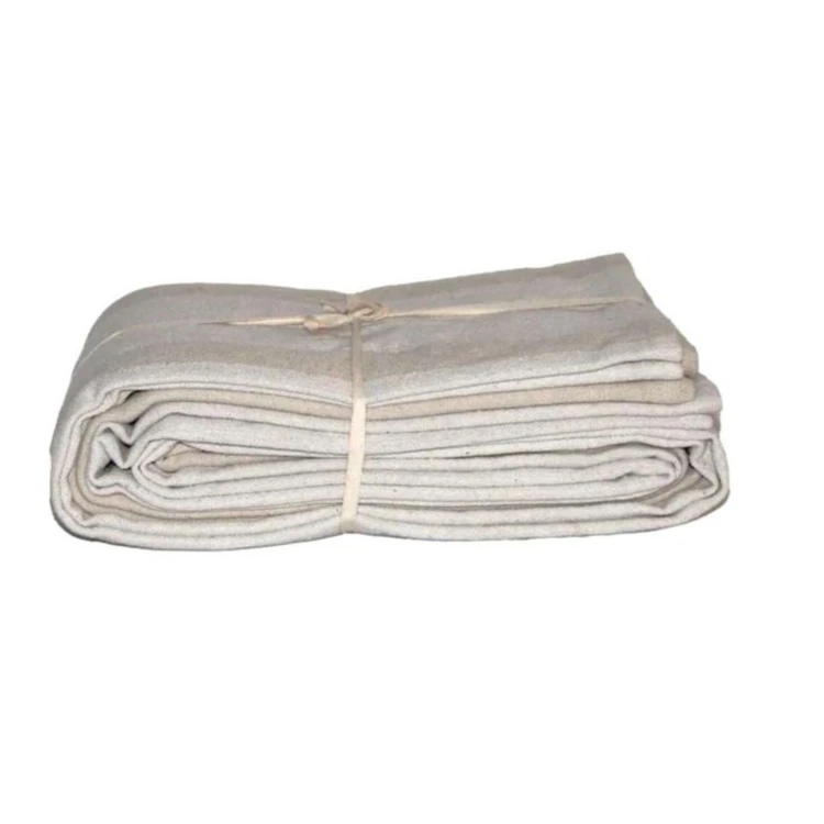 Jeté de Lit coton épais Rustique