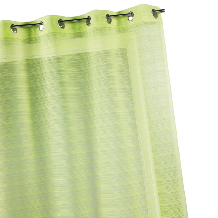 Voilage fantaisie à fines rayures