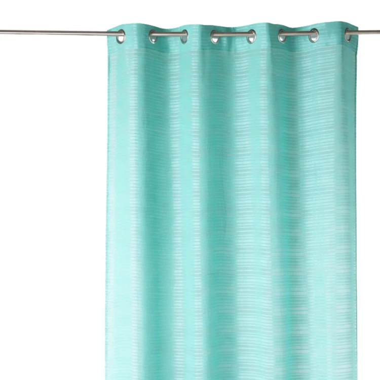 Voilage fantaisie à rayures horizontales "Joyeux"