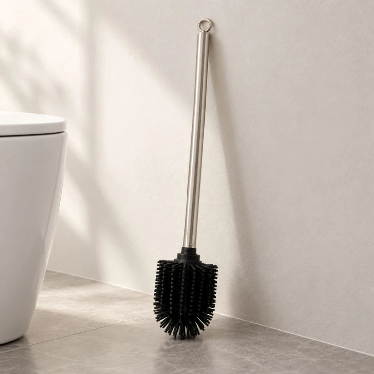 WC-Bürste mit Metallstiel