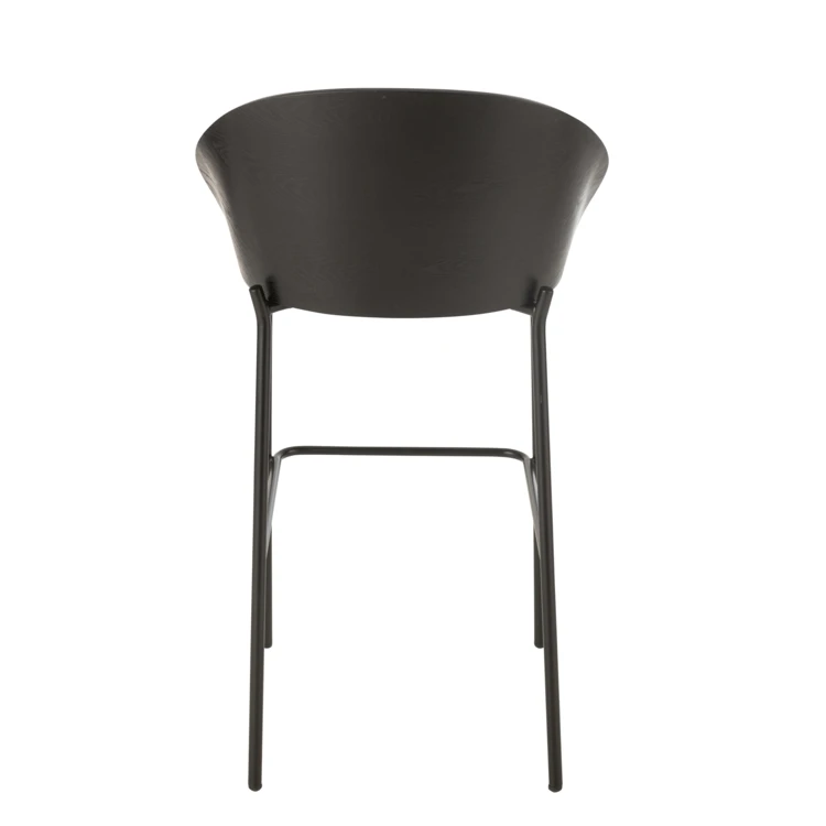 Chaise de bar design et bicolore