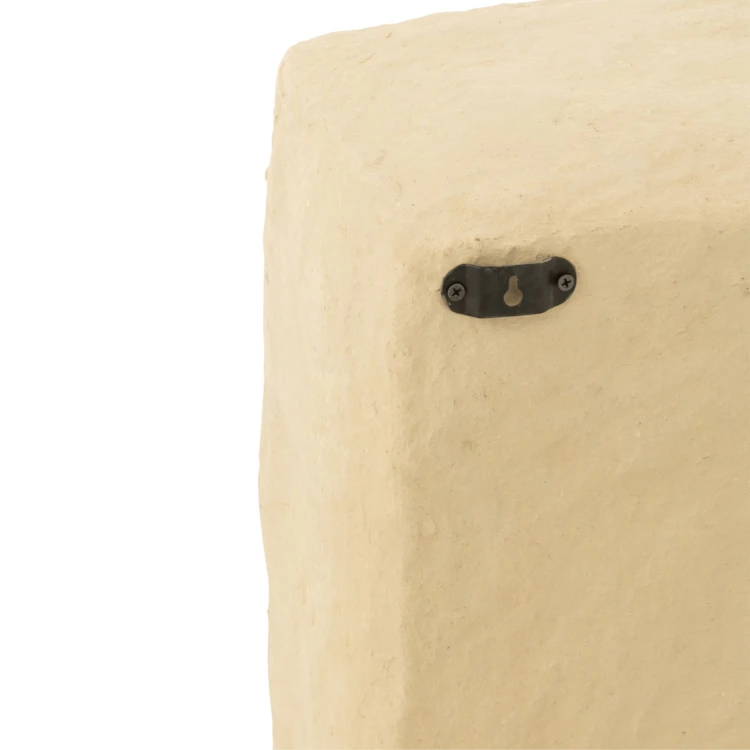 Estante de pared de papel maché