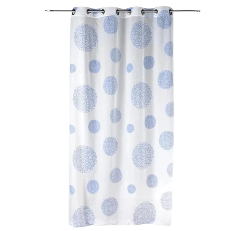 Voilage motif rond impression magnétique