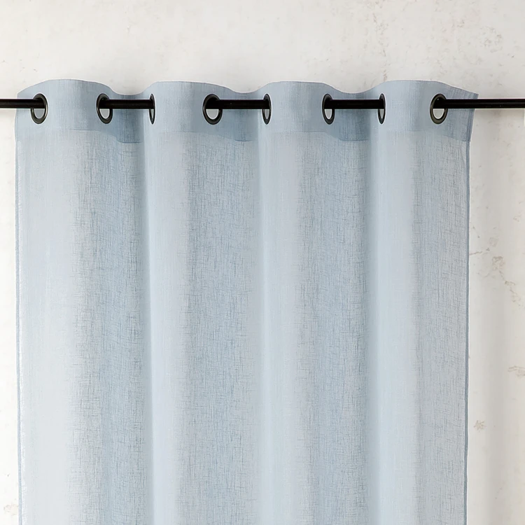 Voilage en polycoton chiné