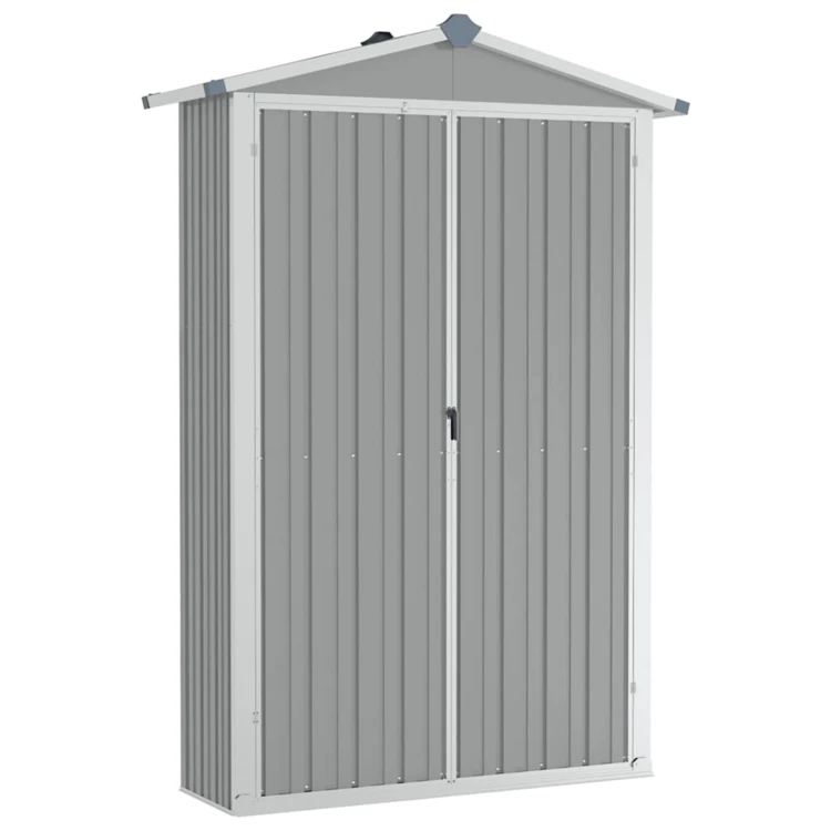 Abri de jardin compact en acier galvanisé