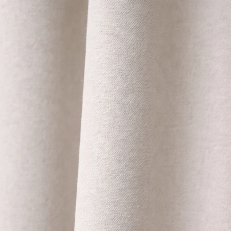 Rideau thermique phonique et semi occultant à galons fronceurs KONFOR