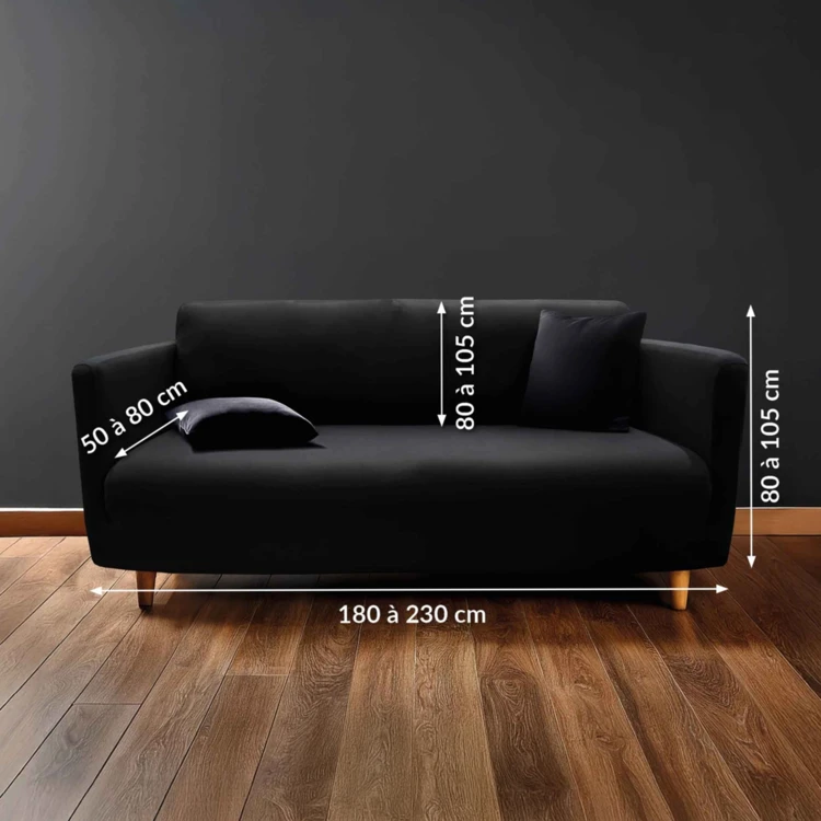 Housse de canapé extensible