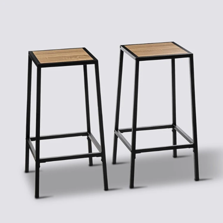 Lot de 2 tabourets de bar