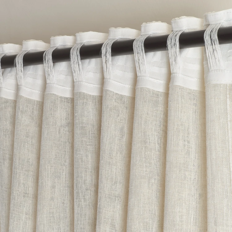 Cortina suspensa 3 em 1 com saia