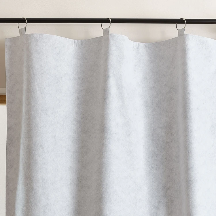 Forro térmico opaco para cortinas aislantes