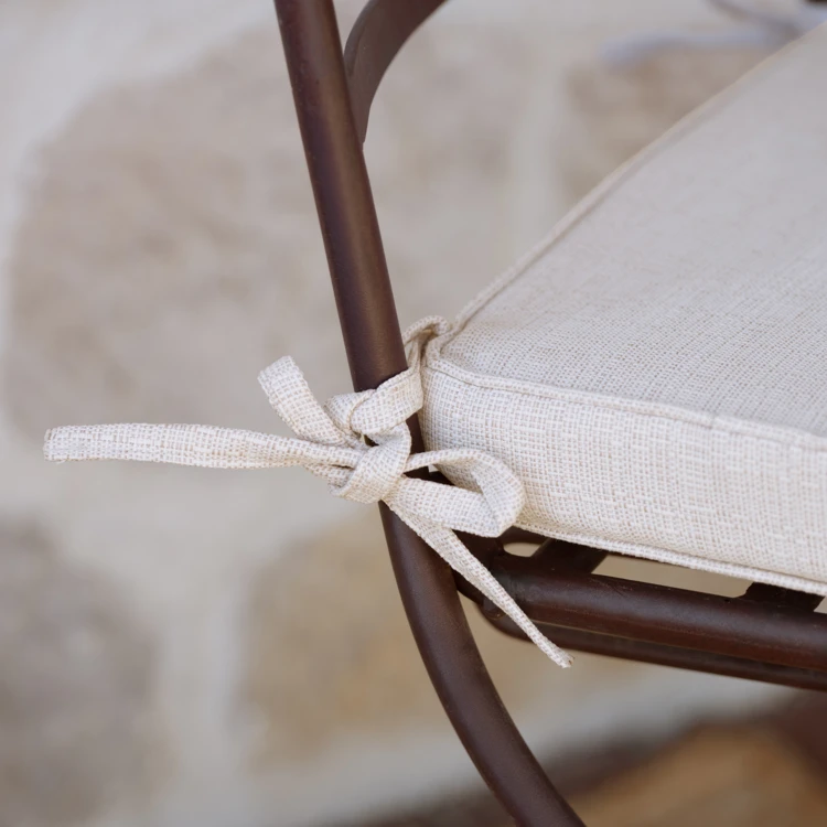 Galette de chaise extérieur toile olefine