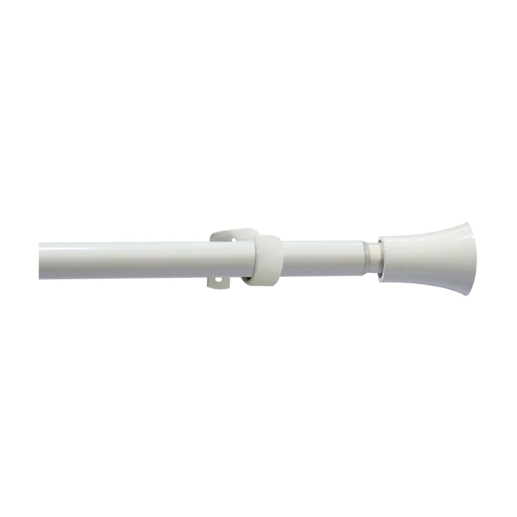 Kit tringle à rideaux extensible avec embouts pommeau D19mm