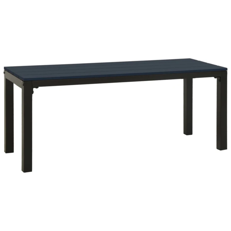 Banc de jardin acier