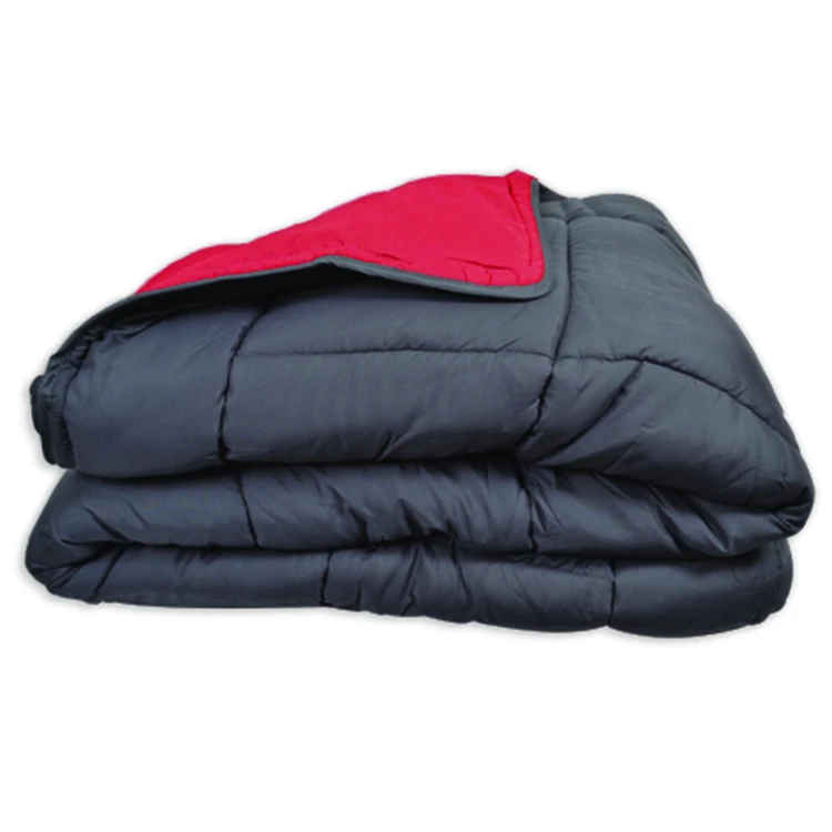 Couette chaude microfibre bicolore 400 gr/m2