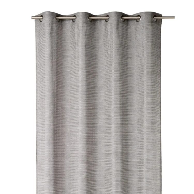 Voilage fantaisie à rayures horizontales "Joyeux"