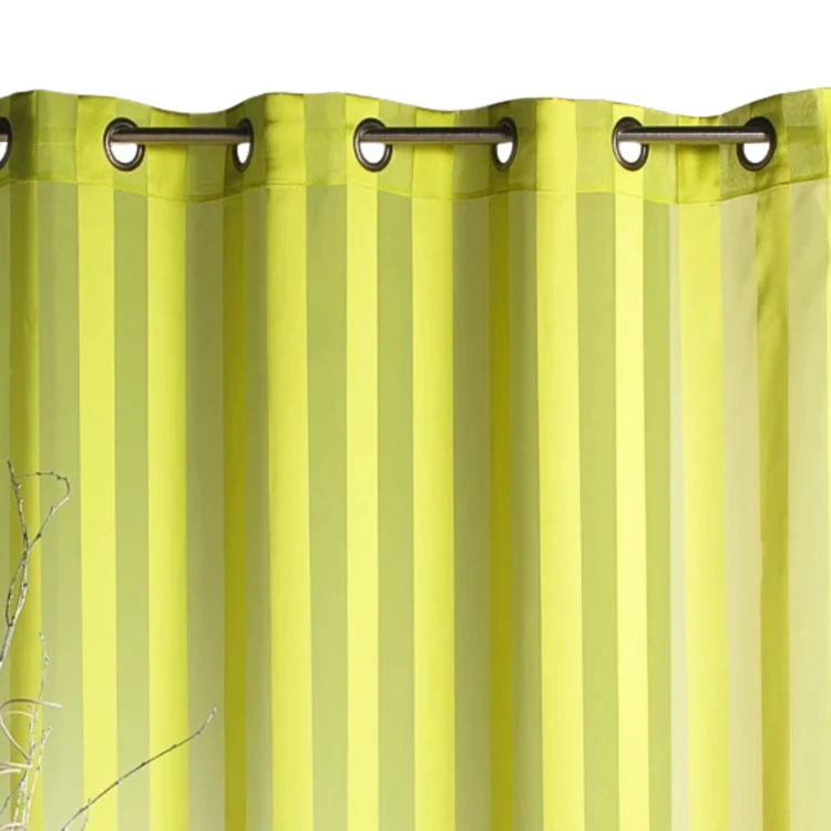 Voilage tissé à Rayures