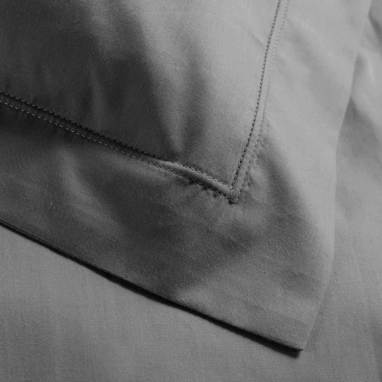 Taie d'oreiller unie 100% Percale de Coton ORIGINE