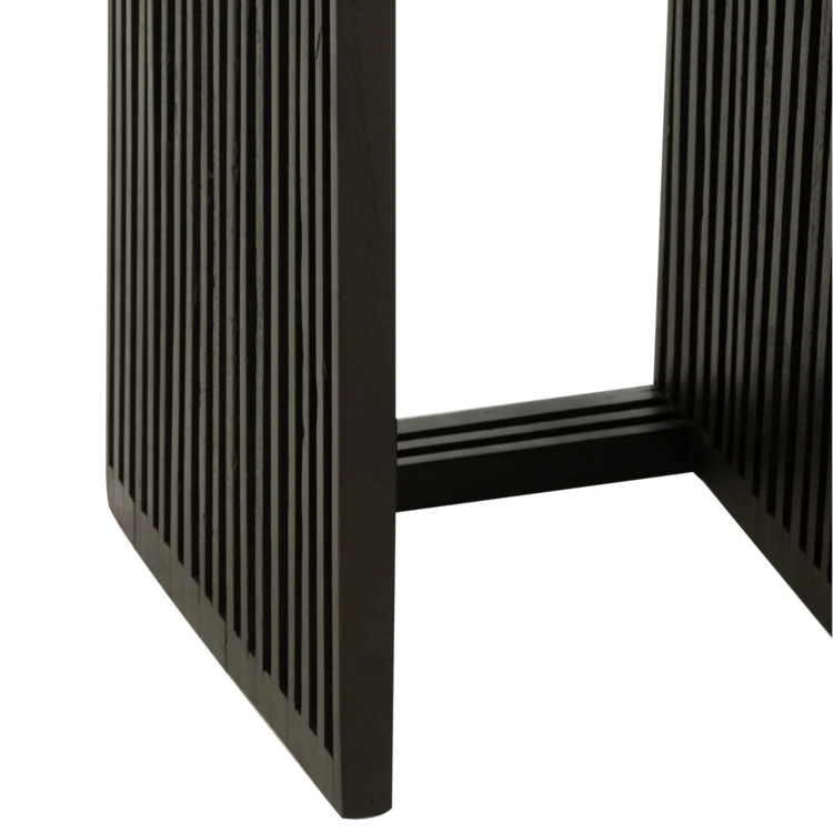 Meuble console gigogne cubique en teck lot de 2