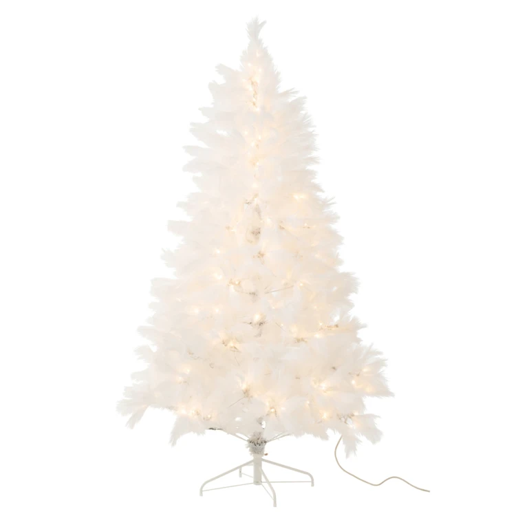 Sapin de Noël lumineux 400 LED Pampa en métal