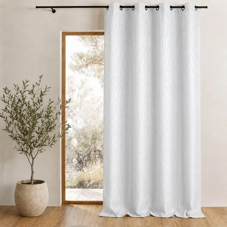 Rideau en jacquard fantaisie