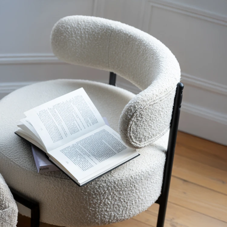 Silla lounge cómoda para salón