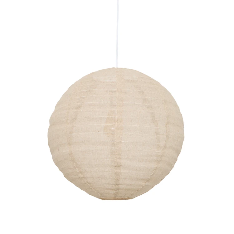 Lanterne japonaise en lin
