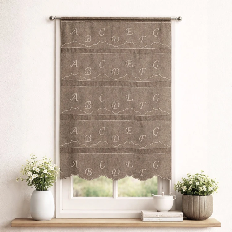 Modulable brodé abécédaire