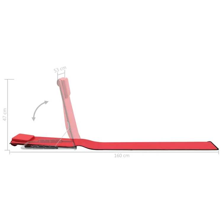 Set de 2 tapis de plage pliables