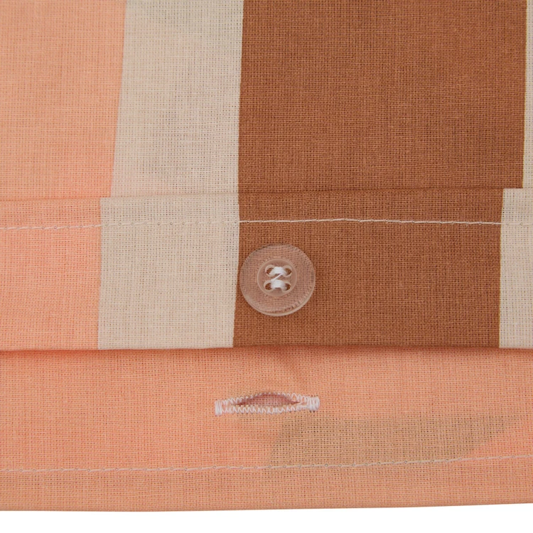 Conjunto de cama de 3 peças em algodão reversível com motivos florais