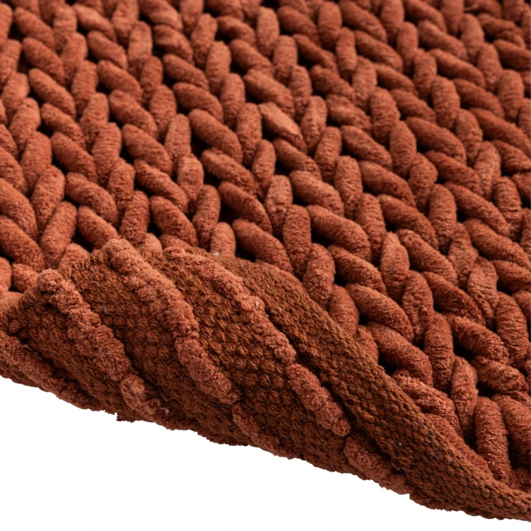 Tapis de bain en chenille douce antidérapant