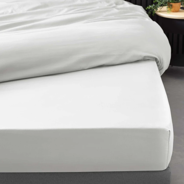 Drap Housse Uni 100% Percale de Coton ORIGINE