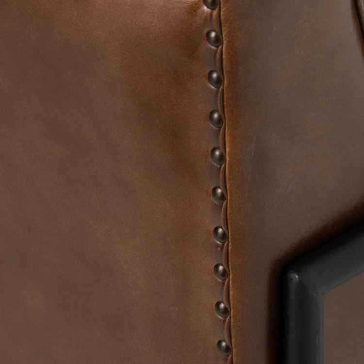Fauteuil en cuir