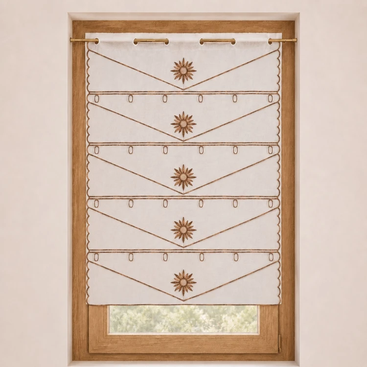 Modulable brodé petits soleils