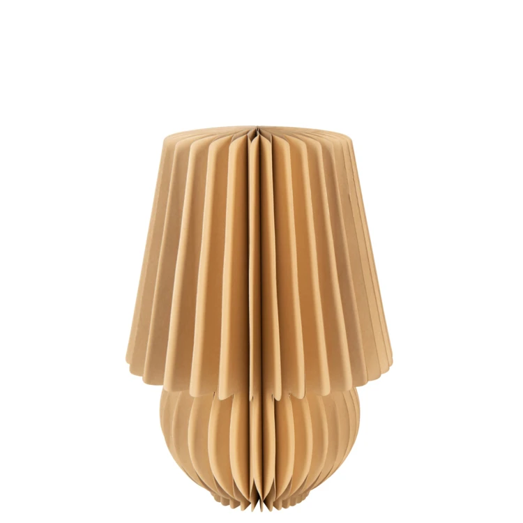 Lampe à poser pliable en papier