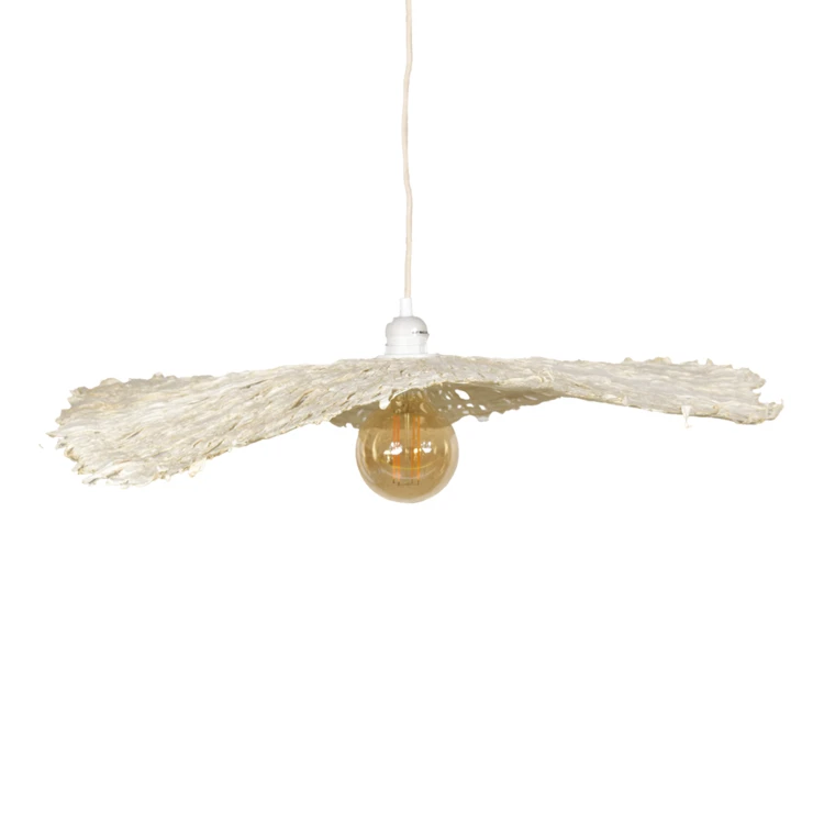 Abat-jour en papier mâché pour suspension