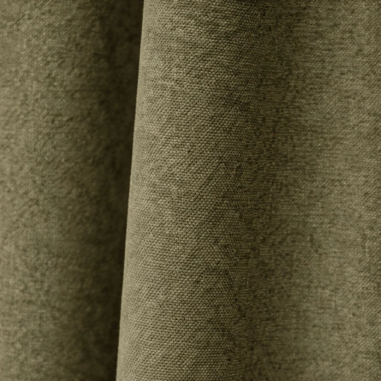 Rideau thermique phonique et semi occultant à galons fronceurs KONFOR