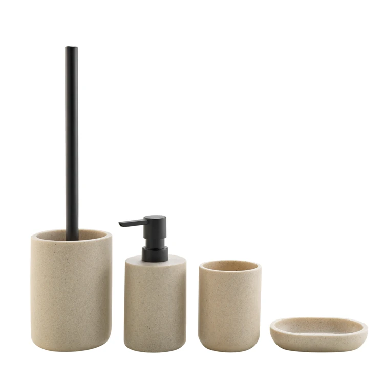 Gobelet de salle de bain effet granite