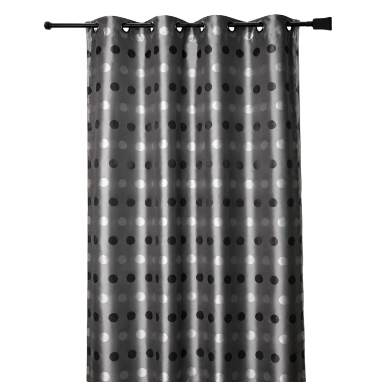 Rideau d'ameublement en jacquard pois bimbo