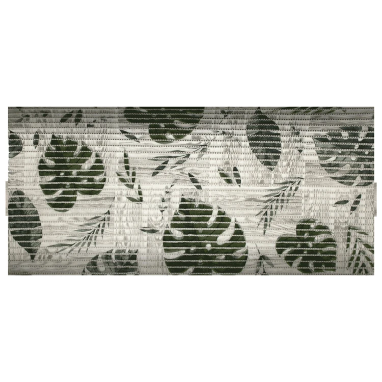 Tapis multi-usages motif feuillage tropical