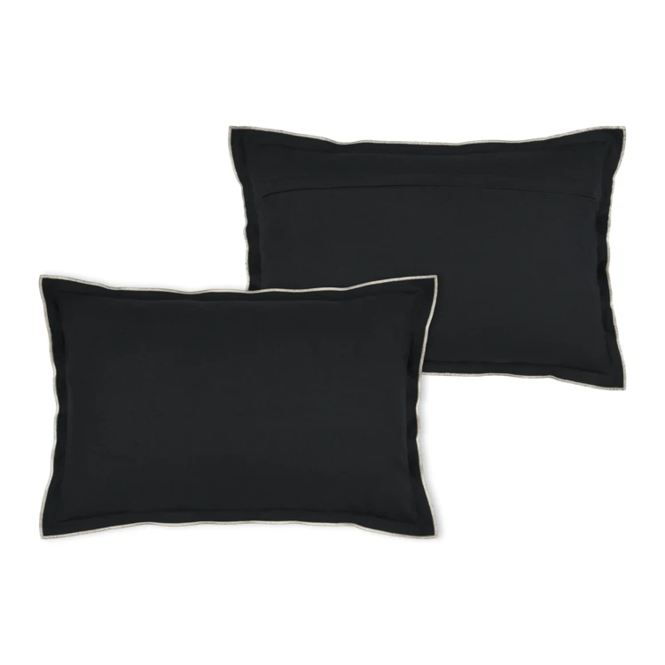 Baumwollkissen mit Textur-Effekt