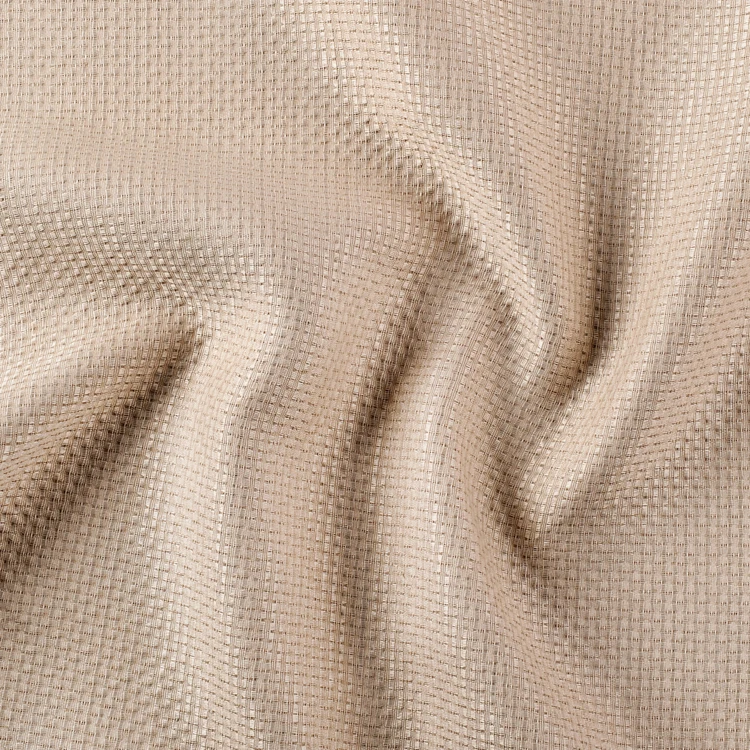 Rideau phonique en coton et chanvre – effet tressage naturel