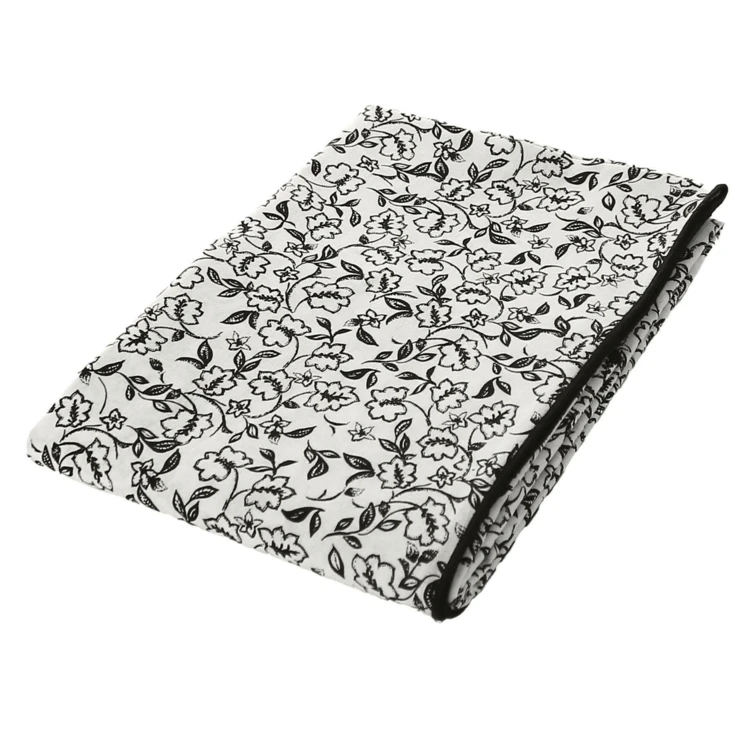 Nappe déperlante en voile de coton imprimée fleurs