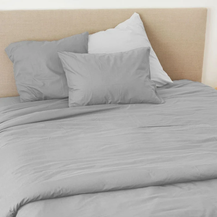 Housse de couette coton Lavé Oekotex