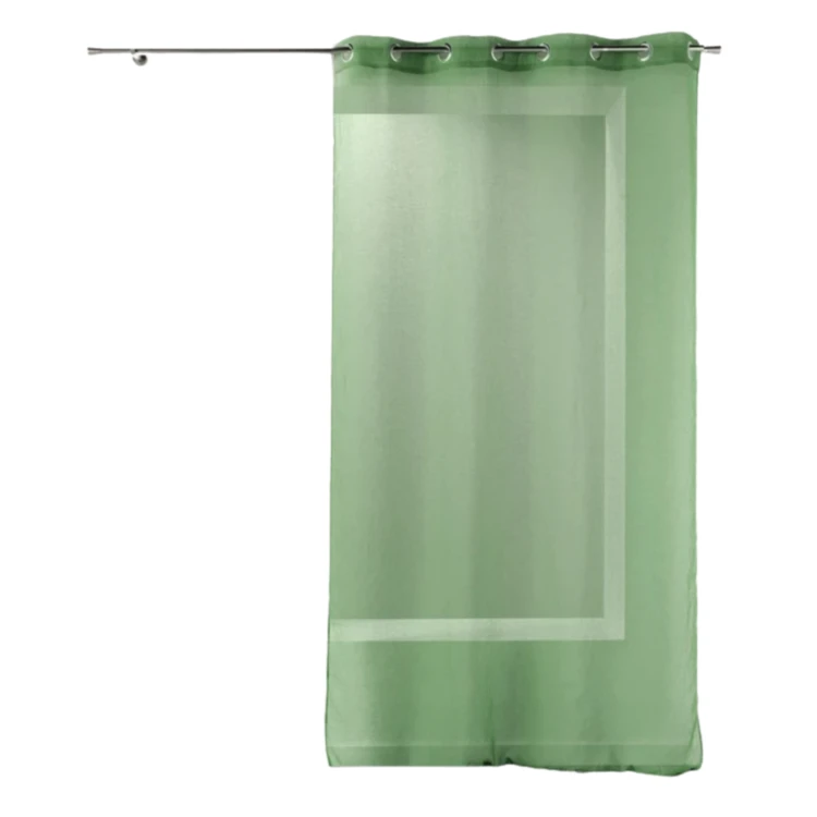 Voilage étamine unie fantaisie