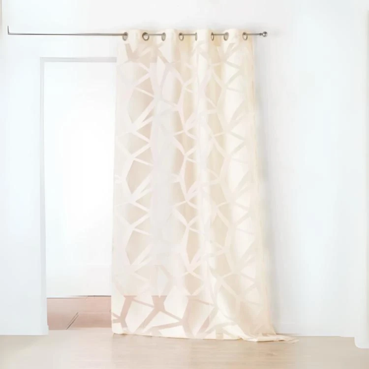 Visillo en Jacquard Estampados Geométricos