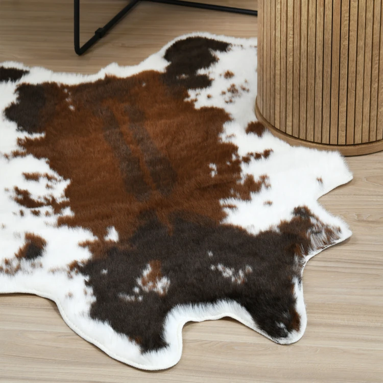 Tapis de salon motif vache