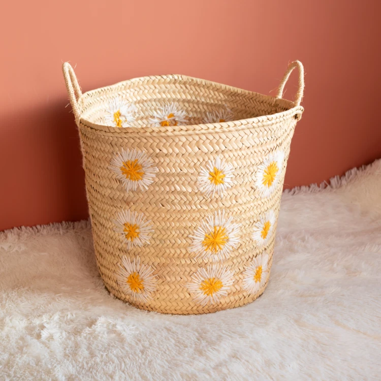 Panier de rangement marguerite
