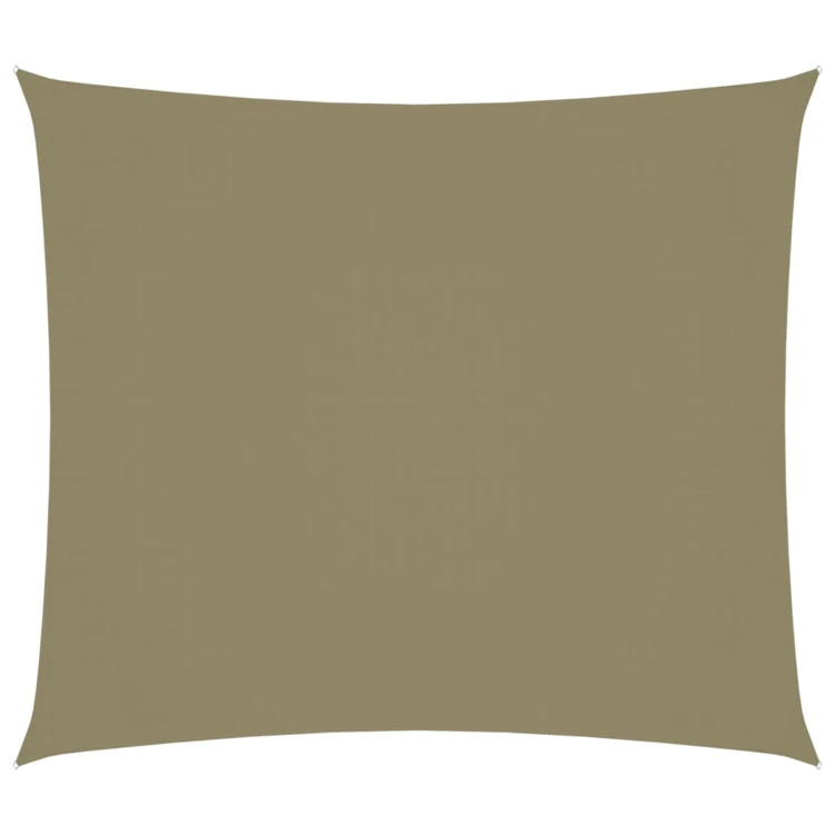 Vela de sombra rectangular