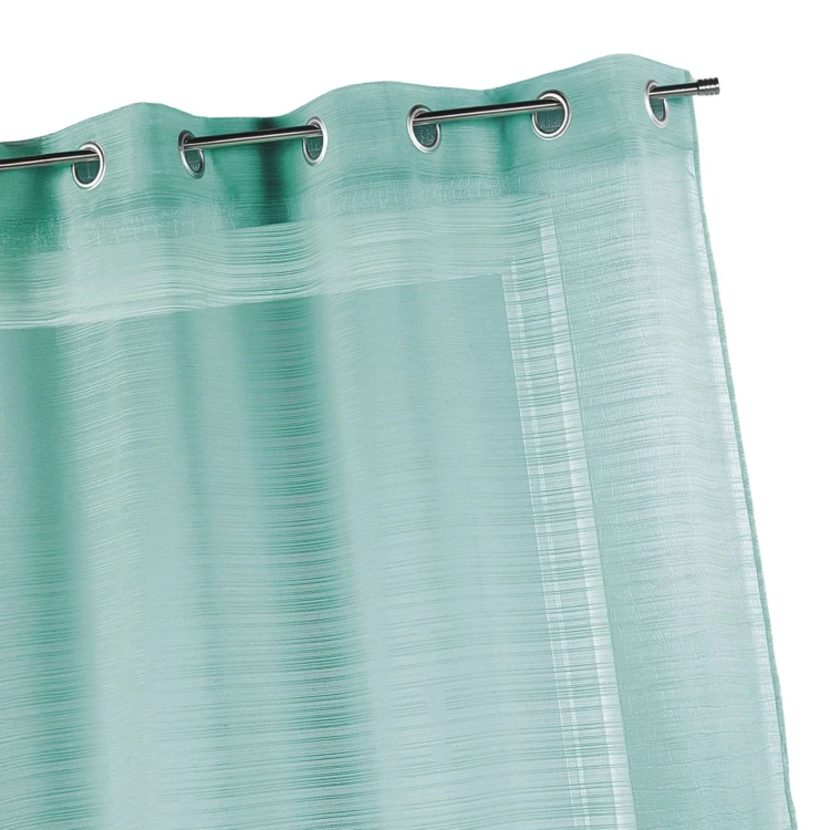 Voilage fantaisie à fines rayures