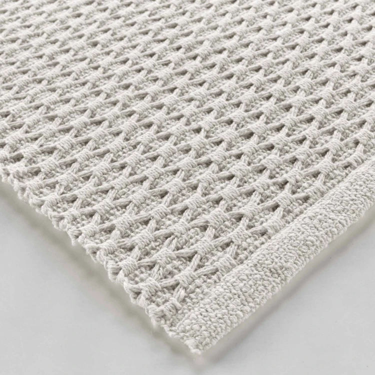 Tapis déco en coton tissé